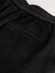 Black Cord Wide Leg Trousers - Image 6 of 7