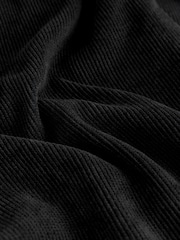 Black Cord Wide Leg Trousers - Image 7 of 7