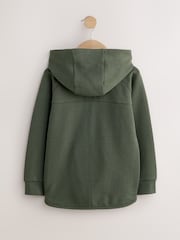 Khaki Green Tech Sportswear Zip Through Hoodie (3-16yrs) - Image 2 of 5