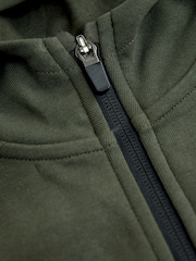 Khaki Green Tech Sportswear Zip Through Hoodie (3-16yrs) - Image 4 of 5