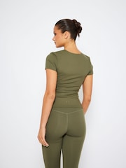 South Beach Green Cap Sleeve T-Shirt - Image 2 of 4