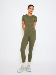South Beach Green Cap Sleeve T-Shirt - Image 3 of 4