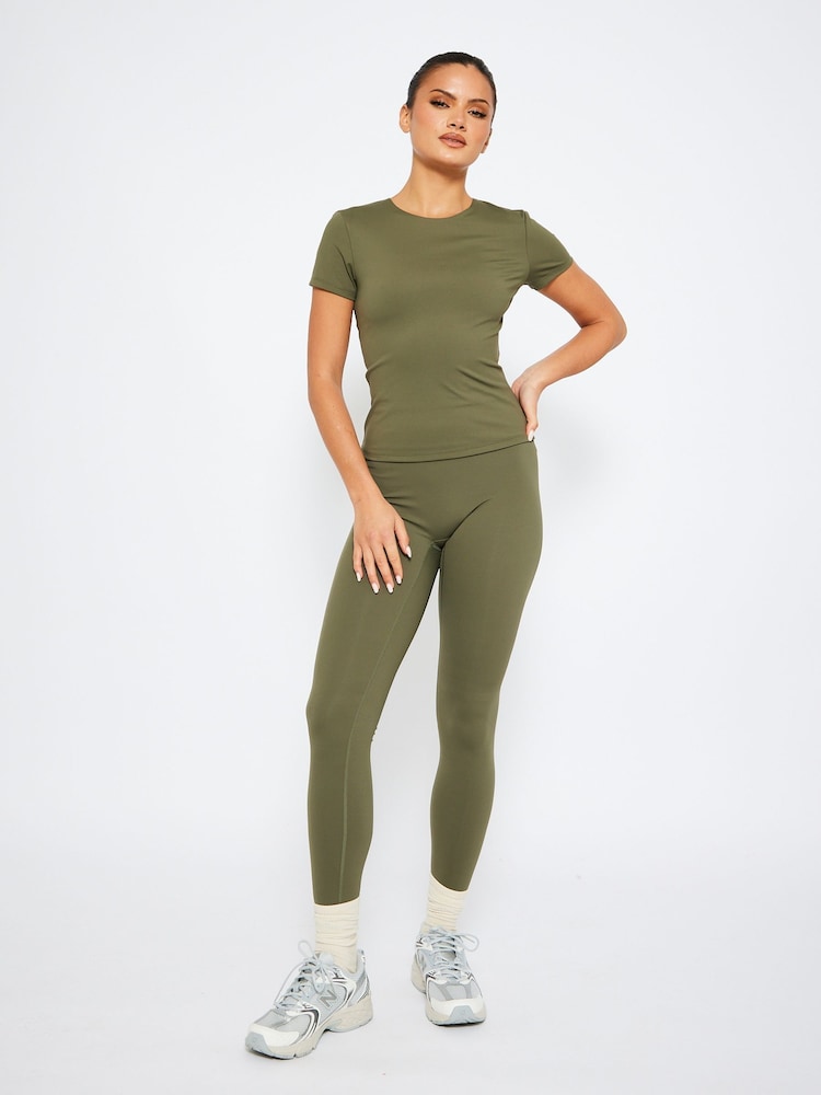 South Beach Green Cap Sleeve T-Shirt - Image 4 of 4