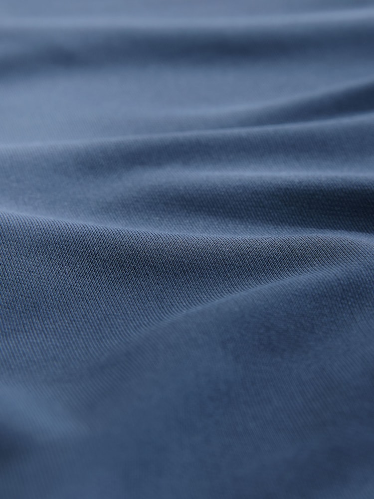 Steel Blue Zip Through Active Training Top - Image 9 of 9 Steel Blue Zip Through Active Training Top - Image 9 of 9