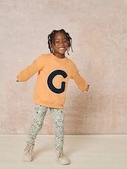 GEN Orange Crew Neck G Logo Sweater - Image 1 of 5