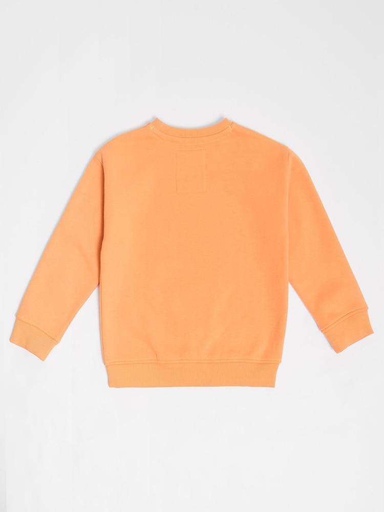 GEN Orange Crew Neck G Logo Sweater - Image 5 of 5