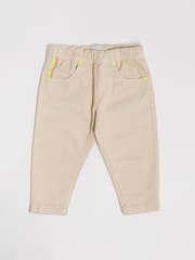 GEN Cream Woven Trousers - Image 1 of 4