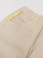 GEN Cream Woven Trousers - Image 2 of 4