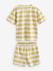 GEN Yellow 2 Pack Pyjama Shorts - Image 3 of 3
