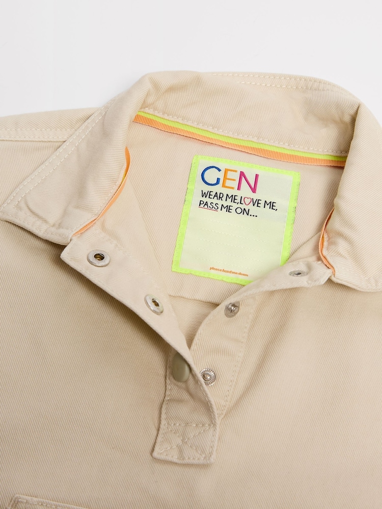 GEN Woven Popover Shirt - Image 4 of 5