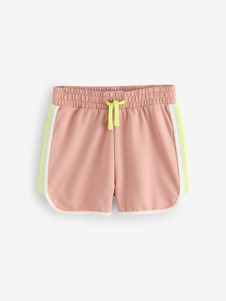 GEN Pink 3 Pack Side Tape Detail Shorts - Image 2 of 4 GEN Pink 3 Pack Side Tape Detail Shorts - Image 2 of 4