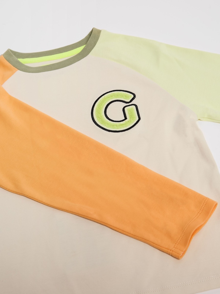 GEN Long Sleeved Raglan Boucle Patch T-Shirt - Image 5 of 5