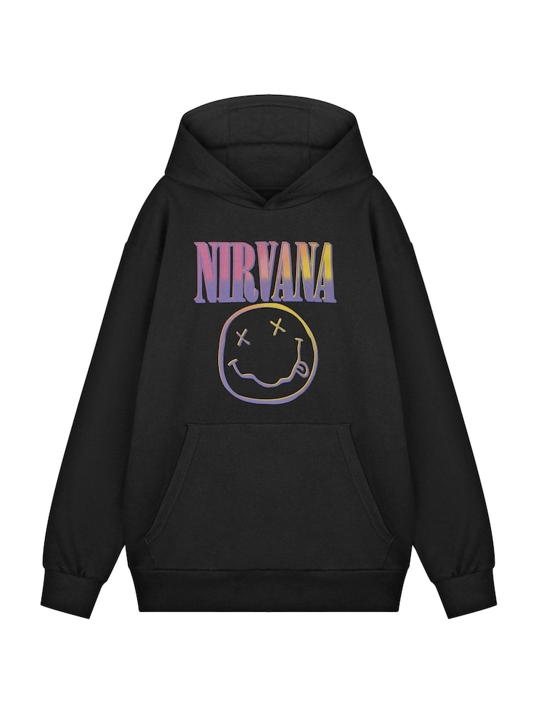 Vanilla Underground Black Nirvana 100% Cotton Hoodie - Image 1 of 6