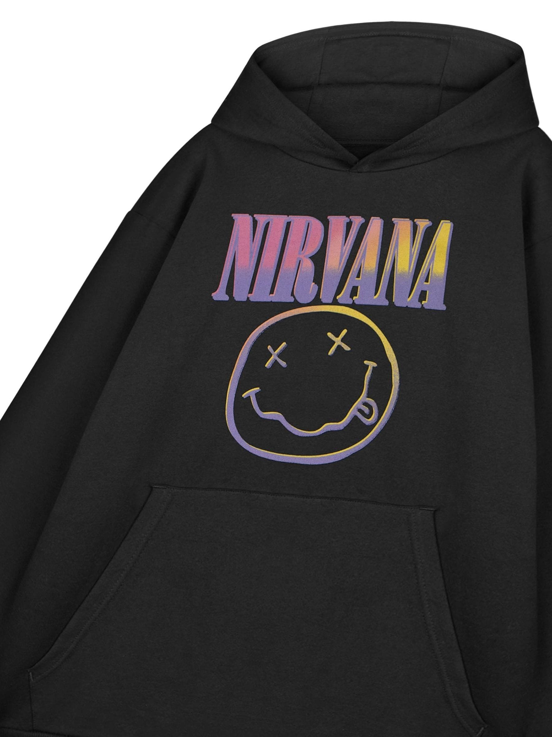 Buy Vanilla Underground Black Nirvana 100% Cotton Hoodie from Next