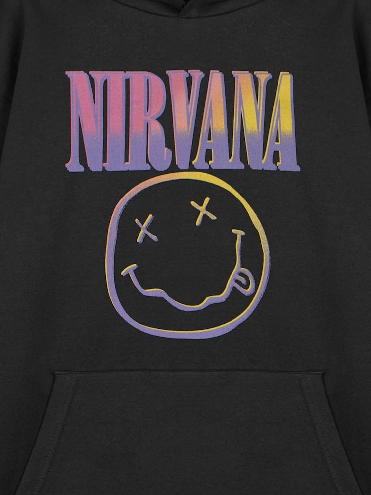 Vanilla Underground Black Nirvana 100% Cotton Hoodie - Image 6 of 6