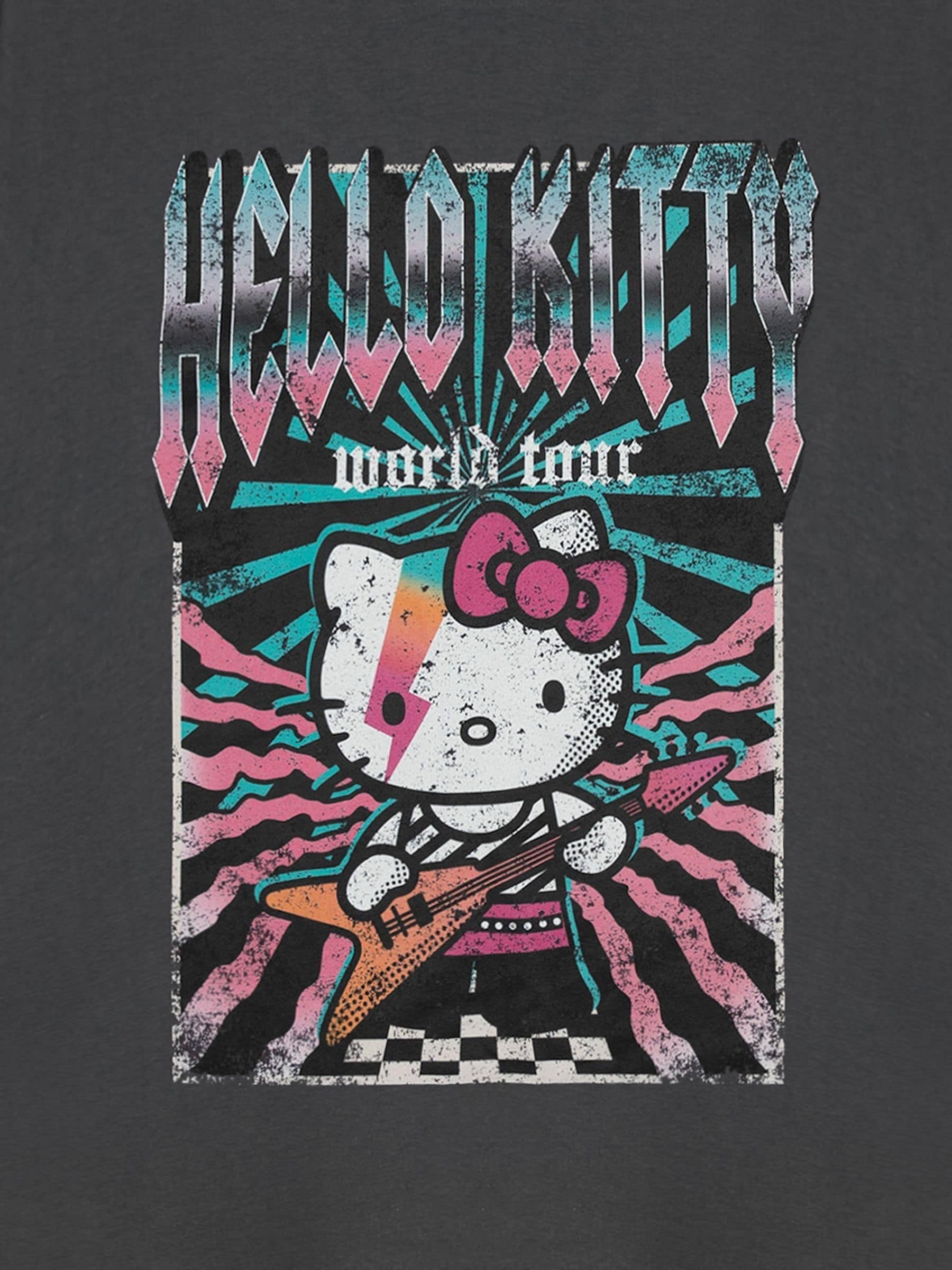 Buy Vanilla Underground Grey Womens Hello Kitty Short Sleeve 100