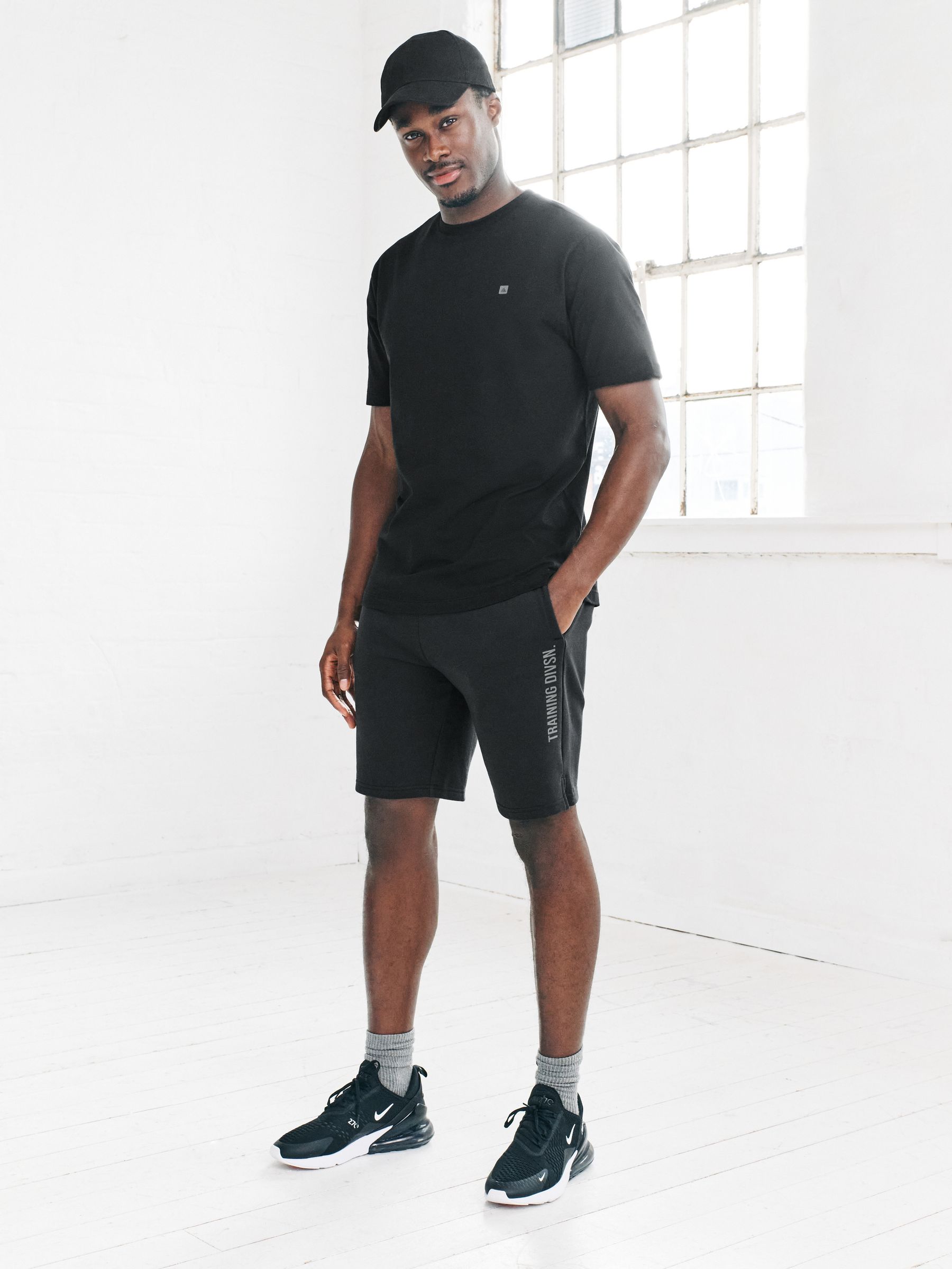 Buy Black Jersey Shorts from Next USA