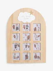 New Baby Cloud My First Year Photo Frame - Slika 1 iz 2