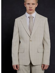 River Island Slim Fit Check Jacket - Imagen 1 de 2