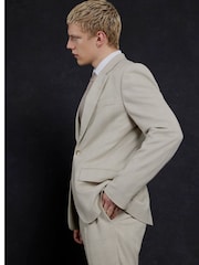 River Island Slim Fit Check Jacket - Imagen 2 de 2
