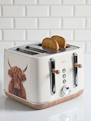 Ivory Hamish 4 Slice Malvern Toaster - Image 1 of 5