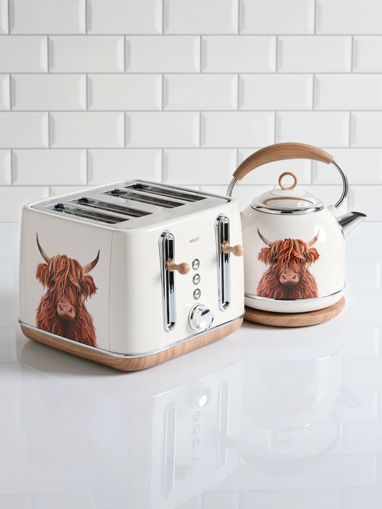 Ivory Hamish 4 Slice Malvern Toaster - Image 2 of 5