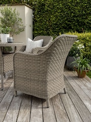 Kettler Natural Charlbury Rattan Dining Chair Pair - Image 2 of 5