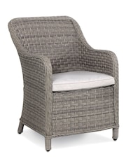 Kettler Natural Charlbury Rattan Dining Chair Pair - Image 4 of 5