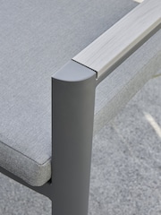 Kettler Grey Gio 6 Seat Dining Set - Image 6 of 7