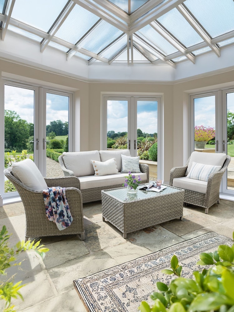 Kettler Natural Charlbury Rattan Lounge Set - Image 2 of 8