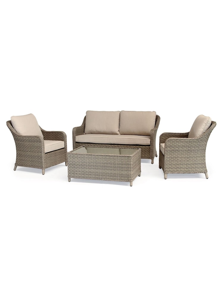 Kettler Natural Charlbury Rattan Lounge Set - Image 8 of 8