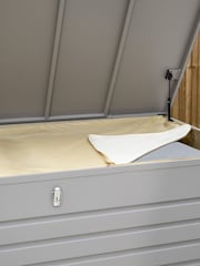 Kettler Pebble Storage Cushion Box Medium Aluminium - Image 4 of 7