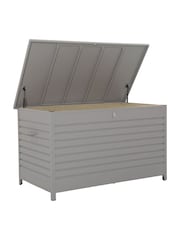 Kettler Pebble Storage Cushion Box Large Aluminium - Image 6 of 6