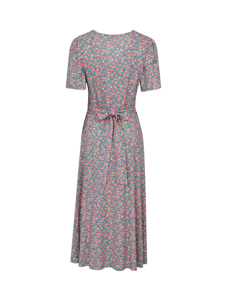 Mountain Warehouse Pink Como Womens Printed Tea Dress - Image 2 of 5