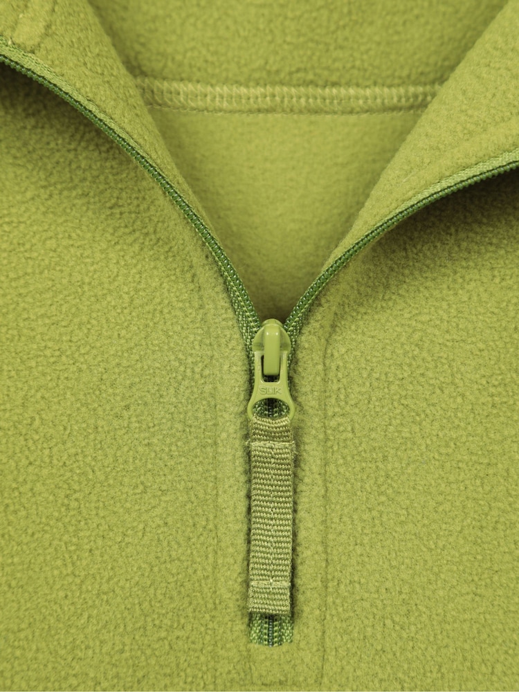 Green - Mountain Warehouse Mens Ashbourne II Half Zip Fleece - Image 9 of 9