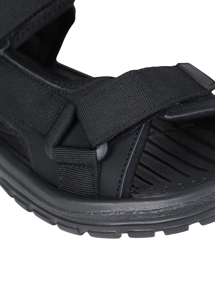 Mountain Warehouse Black Mens Crete Sandals - Image 8 of 8