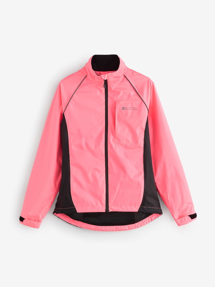 Mountain Warehouse Pink Adrenaline II Womens Waterproof Iso-Viz Jacket - Image 5 of 5 Mountain Warehouse Pink Adrenaline II Womens Waterproof Iso-Viz Jacket - Image 5 of 5