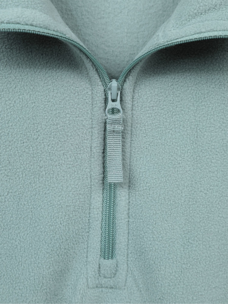 Mountain Warehouse Blue Chrome Mens Camber II Half Zip Quick Drying Fleece - Image 5 of 5