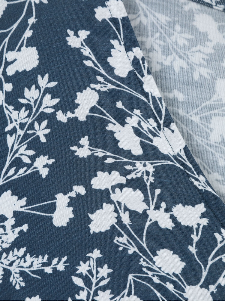 Mountain Warehouse Blue Como Womens Printed Tea Dress - Image 7 of 7