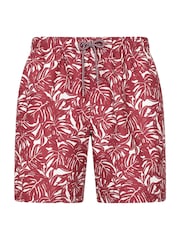 Rot - Mountain Warehouse Mens Aruba Printed Quick Drying Swimshorts with UV Max Protection - Bild 1 von 6