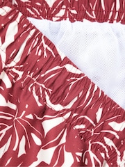 Rot - Mountain Warehouse Mens Aruba Printed Quick Drying Swimshorts with UV Max Protection - Bild 6 von 6