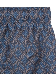 Mountain Warehouse Blue Mens Aruba Printed Quick Drying Swimshorts with UV Max Protection - Image 6 of 6