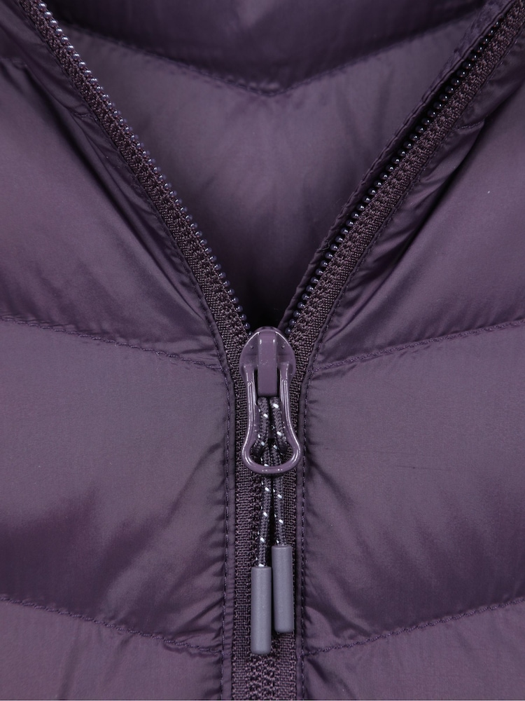 Mountain Warehouse Purple Womens Agile Hybrid Water-Resistant Softshell Padded Jacket - Image 5 of 5