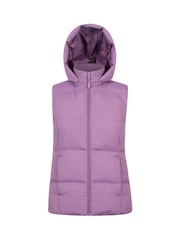 Mountain Warehouse Purple Astral II Womens Water-Resistant Padded Gilet - Image 1 of 8