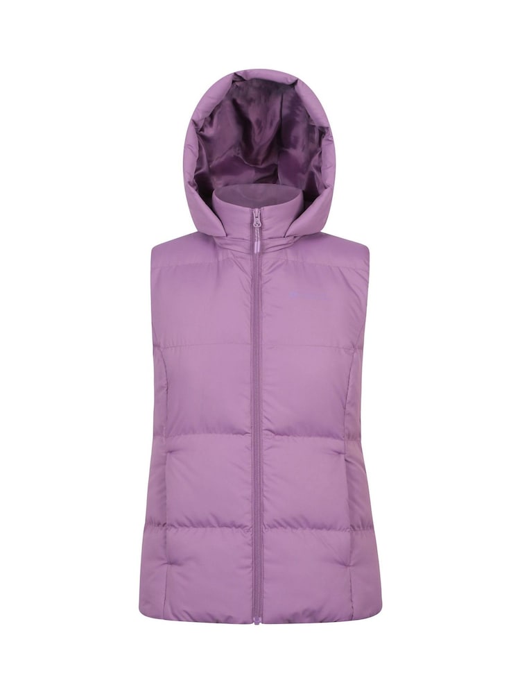 Mountain Warehouse Purple Astral II Womens Water-Resistant Padded Gilet - Image 1 of 8