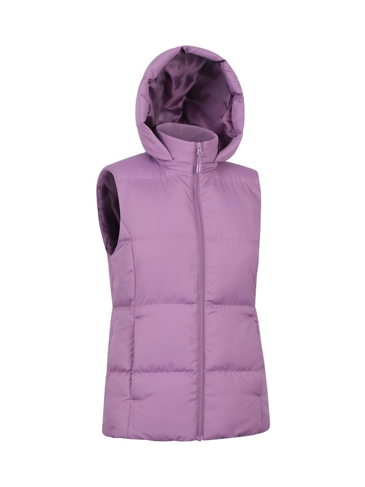 Mountain Warehouse Purple Astral II Womens Water-Resistant Padded Gilet - Image 3 of 8