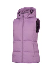 Mountain Warehouse Purple Astral II Womens Water-Resistant Padded Gilet - Image 4 of 8