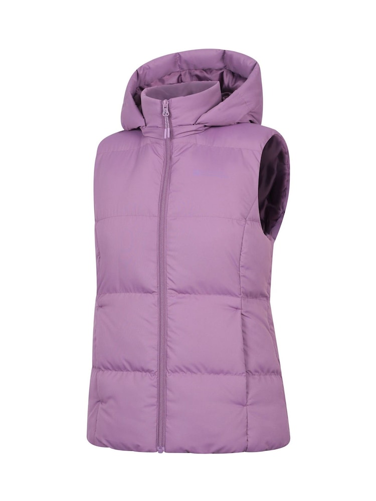 Mountain Warehouse Purple Astral II Womens Water-Resistant Padded Gilet - Image 4 of 8