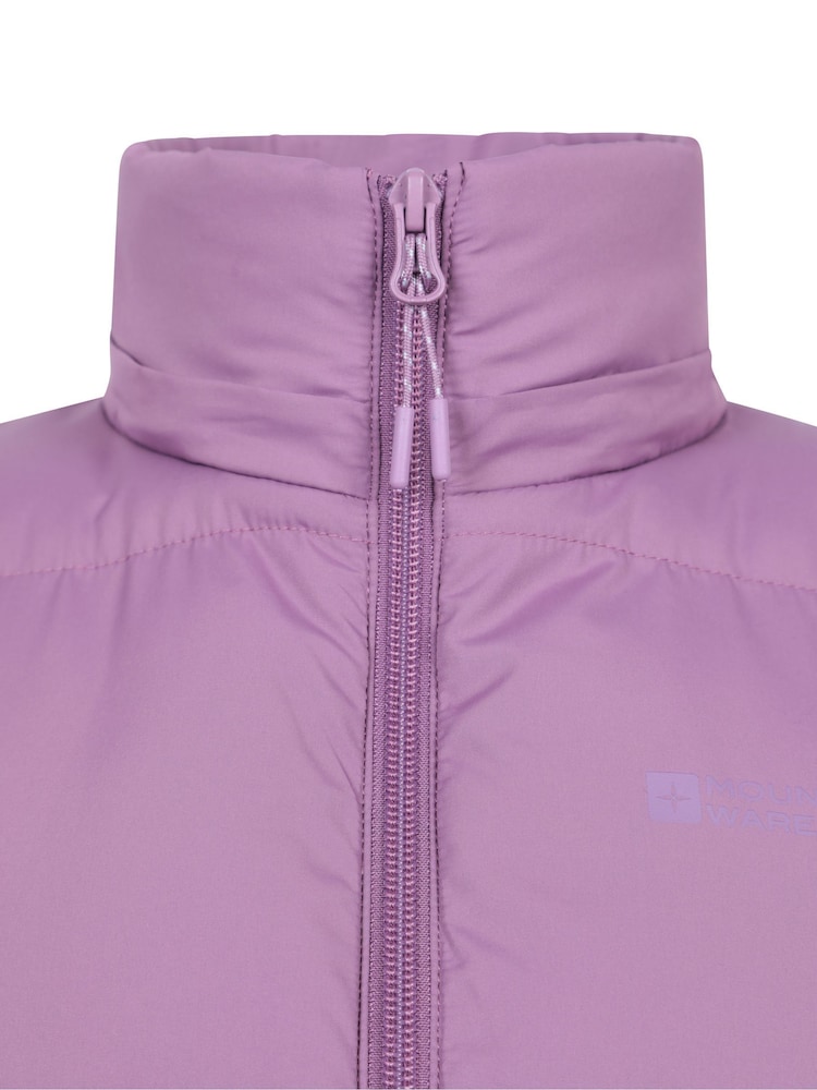 Mountain Warehouse Purple Astral II Womens Water-Resistant Padded Gilet - Image 6 of 8