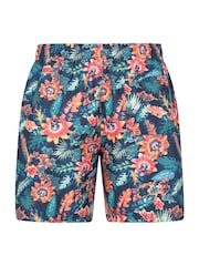 Mountain Warehouse Pink Mens Aruba Printed Quick Drying Swimshorts with UV Max Protection - Image 3 of 6
